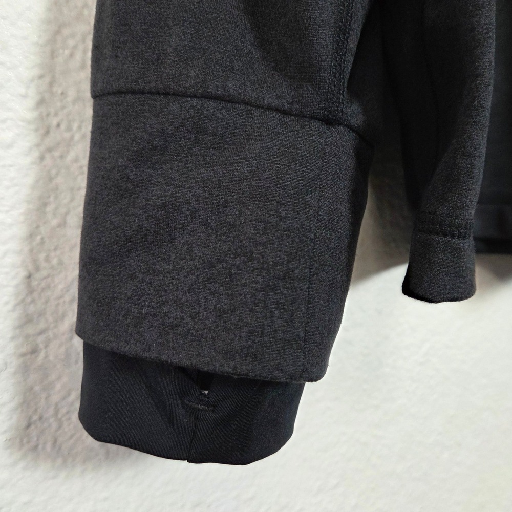 Z By Zella Mens Hooded Shirt‎ Lightweight Pullover Gray Large - Picture 3 of 7